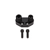 HC5100BK A/C Compressor Manifold, Sanden SD-7 Style, Black Straight - image 1