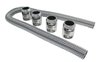 HC6304C 48 in. Radiator Hose Kit, Stainless Steel, Chrome - image 2
