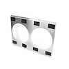 HC7511D Aluminum Fan Shroud, Dual 11" Fan, 25 3/4" Wide - image 1