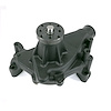 HC8012BK Mechanical Water Pump, Aluminum, Black, Chevrolet Small Block Long Neck