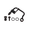 JM2014BK GM Type II Power Steering Pump Mid-Mount Hardline, Black - image 1