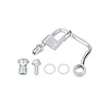 JM2014C GM Type II Power Steering Pump Mid-Mount Hardline, Chrome - image 1