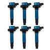 JM6810-6 Ignition Coil, 2007-2016 Ford V6, 45K, Blue - image 1