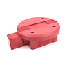 JM6909R HEI Distributor Round Coil Dust Cover, Red - image 1