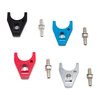 JM6926SL Distributor Hold Down Clamp, Chevrolet V8, Silver - image 2