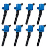 JM6945-8 Ignition Coil, 1999-2014 Ford/Lincoln/Mercury V8/V10, 25K, Blue - image 1