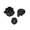 JM6950BK HEI Distributor Super Cap and Rotor Kit, 8 Cylinder Male, Black