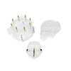 JM6950CL HEI Distributor Super Cap and Rotor Kit, 8 Cylinder Male, Clear - image 1