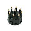 JM6971BK Pro Billet & Ready-to-Run Distributor Cap and Rotor Kit, 8 Cyl Male, Black