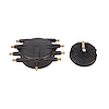 JM6988BK Pro-Series Distributor Crab Cap and Rotor Kit, 8 Cylinder Male, Black - image 1