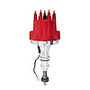 JM7606R Pro Series Pro Billet Distributor, Ford BB (370-460),351C,400,351M V8, Red - image 1
