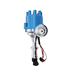 JM7704FBL Pro-Series Ready-to-Run Distributor, Pontiac V8 (389-455), Blue Female - image 1
