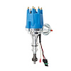 JM7706BL Pro Series Ready-to-Run Distributor, Ford BB (370-460),351C,400,351M V8, Blue - image 1
