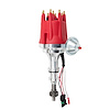 JM7706R Pro Series Ready-to-Run Distributor, Ford BB (370-460),351C,400,351M V8, Red - image 1