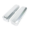 JM8081-7CA Coil Covers, Fab. Alum., LSX, Clear Anodized - image 1