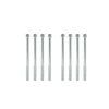 JM8091-7P Valve Covers, Fab. Alum., Long Bolt w/ Holes SBC Perim., Polished - image 2