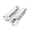 JM8093-8P Valve Covers, Fab. Alum., Short Bolt w/ Holes SBF, Polished - image 1