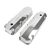 JM8094-8P Valve Covers, Fab. Alum., Short Bolt w/ Holes BBF, Polished - image 1