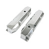 JM8097-8P Valve Covers, Fab. Alum., Short Bolt w/ Holes Chrysler BB, Polished - image 1