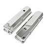JM8098-8P Valve Covers, Fab. Alum., Short Bolt w/ Holes Ford FE, Polished - image 1