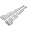 JM9002P Wire Looms, 9mm Ball Milled Aluminum Perimeter Bolt Valve Covers, Polished - image 1