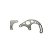 JM9105-1C Power Steering Saginaw Bracket, Aluminum SBC LWP 2-Piece, Chrome