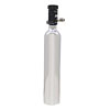 10oz Polished Nitrous Bottle W/Motorcycle Valve (2" Dia. x 15.09 Tall) - image 1
