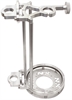 Stand-Up Billet Aluminum Bottle Bracket, Roll Bar Mount, for (1) 10 lb. Bottle