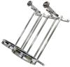 Dual Billet Aluminum Bottle Bracket Fits (2) 10 lb. Bottles [Stand-Up Mount] - image 1