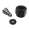 D-4 Bottle Nipple & Nut For CO2 Valve - image 1
