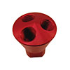 3 PORT SHOWERHEAD DIST BLOCK (RED) - image 1