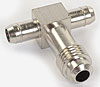 Fuel Tee -4 AN, 1/4" Hose, 1/4" Hose - image 2