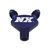 Pure-Flo "Y" Fitting -3AN x -3AN x 1/8NPT - image 1