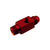 1/4" NPT x -6 With 1/8" NPT Gauge Hole - image 1