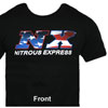 Black T-Shirt Flag NX Logo - image 1