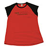 MEDIUM BLACK/RED LADY CAP SHIRT - image 1