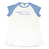 MEDIUM WHITE/BABYBLUE LADY CAP SHIRT - image 1