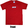 Red T-Shirt White NX Logo - image 1
