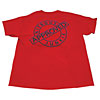 LARGE RED T-SHIRT W/ BLACK NITROUS JUNKIE - image 1