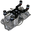Billet Crossbar Nitrous Plate System Holley 4150 Carb Spray Plate - image 2