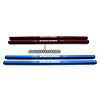 INJECTION RAIL (DOUBLE RAIL) INCLUDES RAIL FITTINGS 2 BLUE 2 RED SINGLE HOLE RAILS AND PIPE PLUGS - image 1