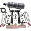 6-CYL. SX2 DUAL STAGE NOZZLE SYSTEM - 8 SOLENOIDS (150-750HP) / 4 DOUBLE HOLE BLACK RAILS W/ 12LB BOTTLE - image 1