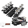 1-135-015 Chevy GM LS1 Downdraft + FAST EZ-EFI 2.0 Fuel Injection System - Black - image 1