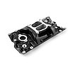 LowRise Intake Manifold Small Block Chevy 350 Vortec - Black Finish - image 1