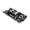 LowRise Intake Manifold Small Block Chevy 350 Vortec - Black Finish - image 2