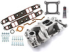 MidRise Intake Manifold Kit 1957-1995 Small Block Chevy 350 - image 1