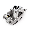 HiRise Intake Manifold 1957-1995 Small Block Chevy 350 - 3,000-7,500 RPM - Polished Finish - image 1