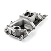 1-147-019 MidRise Air Intake Manifold for Big Block Chevy 454 Oval Port [Satin]