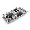 1-147-020 Chevy BBC 454 MidRise Air Oval Port Intake Manifold Machine Polished