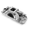 1-147-023 Chevy BBC 454 HiRise Rect Port Intake Manifold Machine Polished - image 2